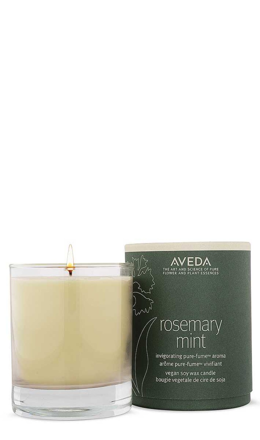 Pelle E Corpo Aveda Candele | Candela Vegana In Cera Di Soia Con Menta E Rosmarino